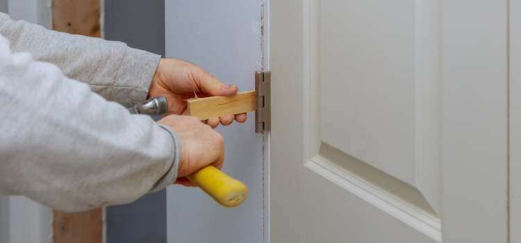 fiberglass entry door repair in Silver Lakes