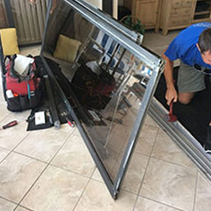 sliding glass door frame repair Silver Lakes